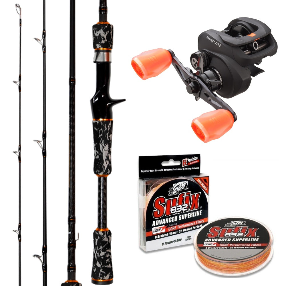 13 Fishing Modus R2 / Storm Discovery 6'10" 6-10kg Baitcast Combo