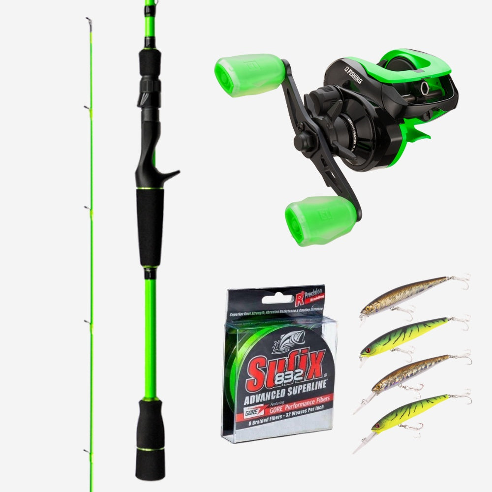 13 Fishing Modus RP2 / Storm Gomoku NEON 662MH 5-10kg Baitcast Combo