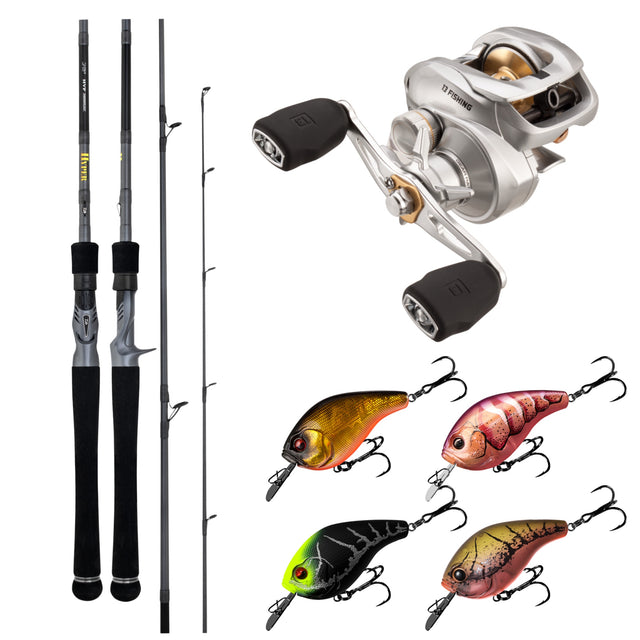 13 Fishing Modus C2 / Daiwa TD Hyper 602MH 4-9kg Baitcast Combo