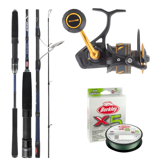 Penn Slammer IV 3500 / Penn Retaliate X 622 PE 1-3 Jigging Combo