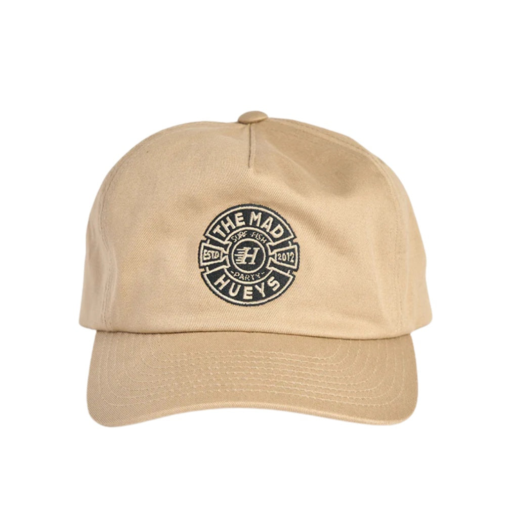 MAD SERIES | UNSTRUCTURED STRAPBACK - TAN