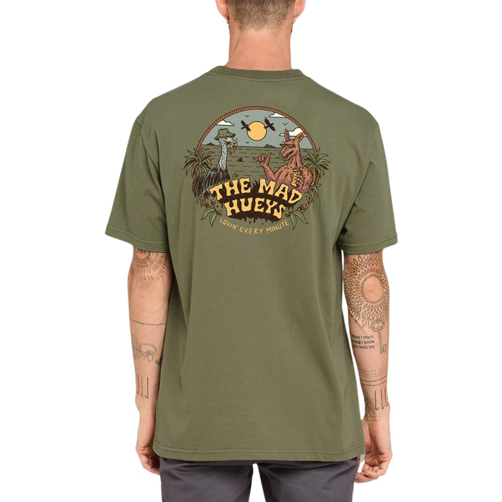 LOVIN EVERY MINUTE | SS TEE - OLIVE