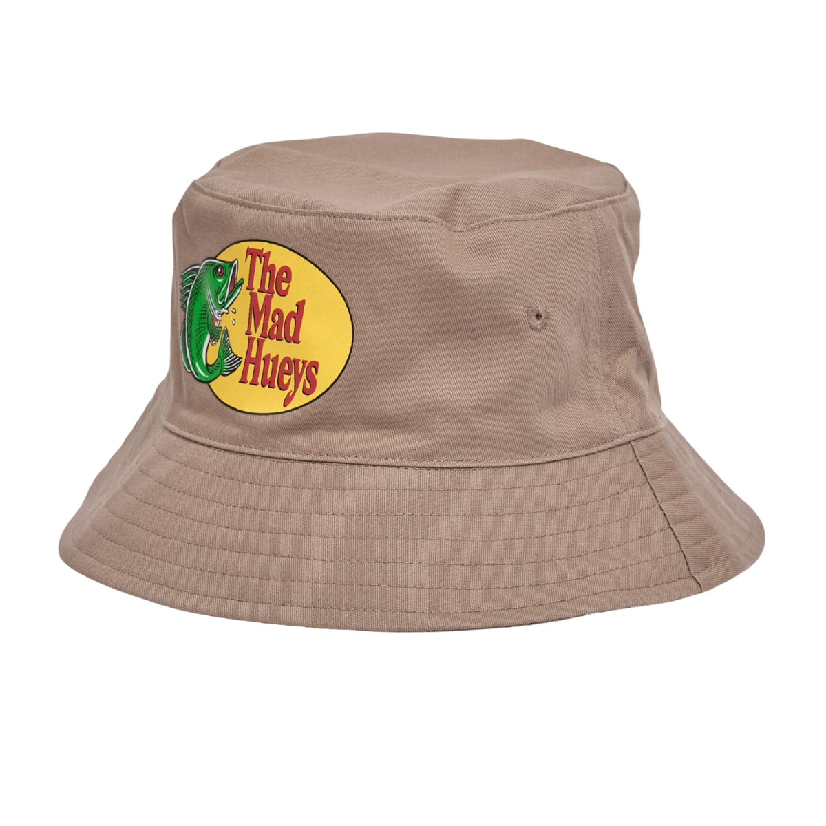 The Mad Hueys PRO HUEYS | REVERSIBLE BUCKET HAT - Taupe
