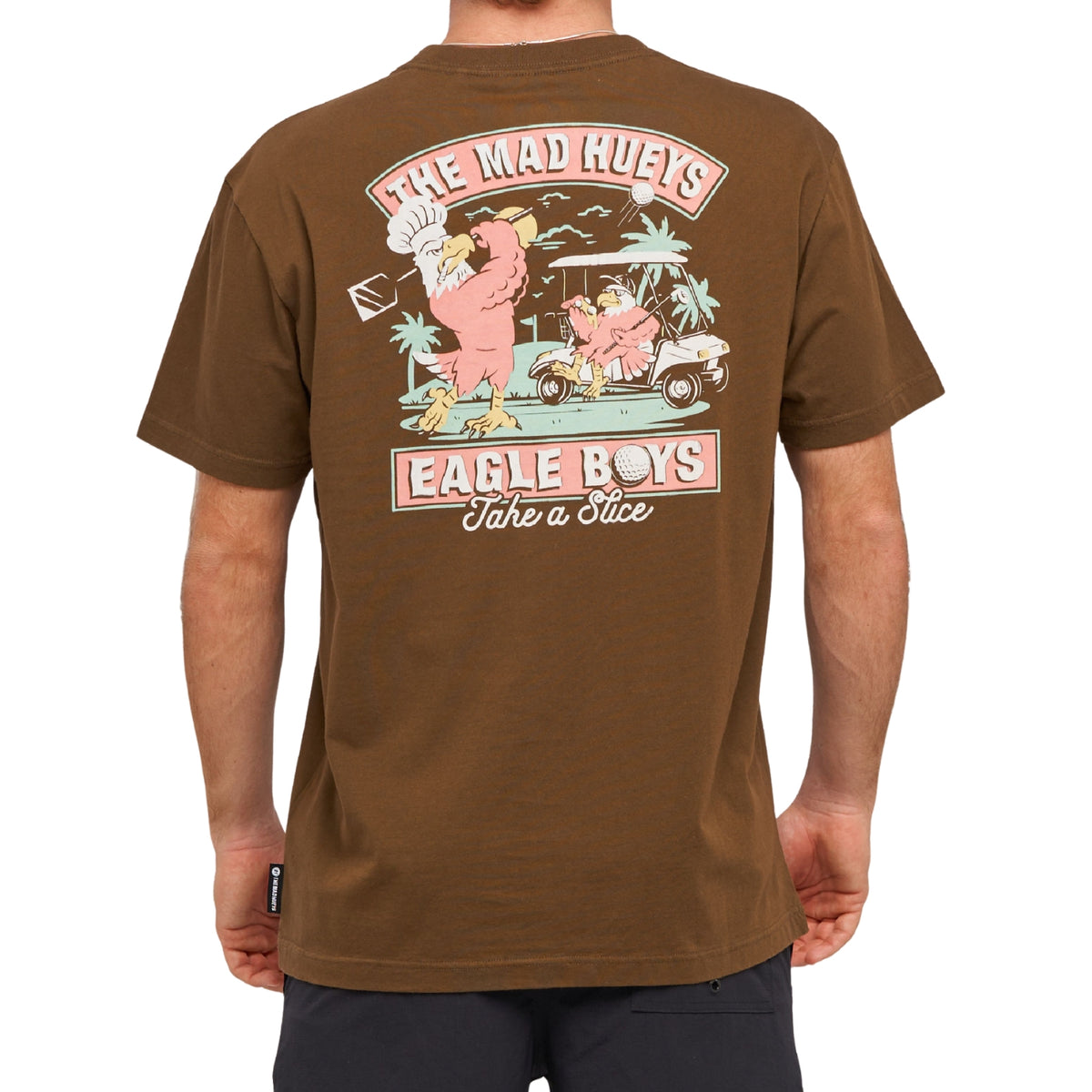 The Mad Hueys EAGLE BOYS | SS TEE - Walnut