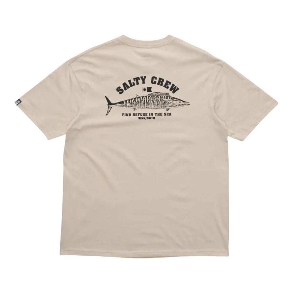 Salty Crew Wahoo Stamp Premium SS Tee Sand