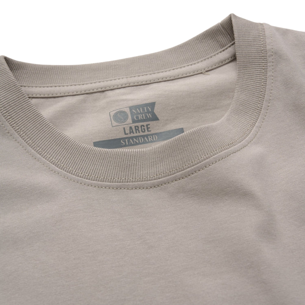 Salty Crew Ulua Classic SS Tee Stone Grey