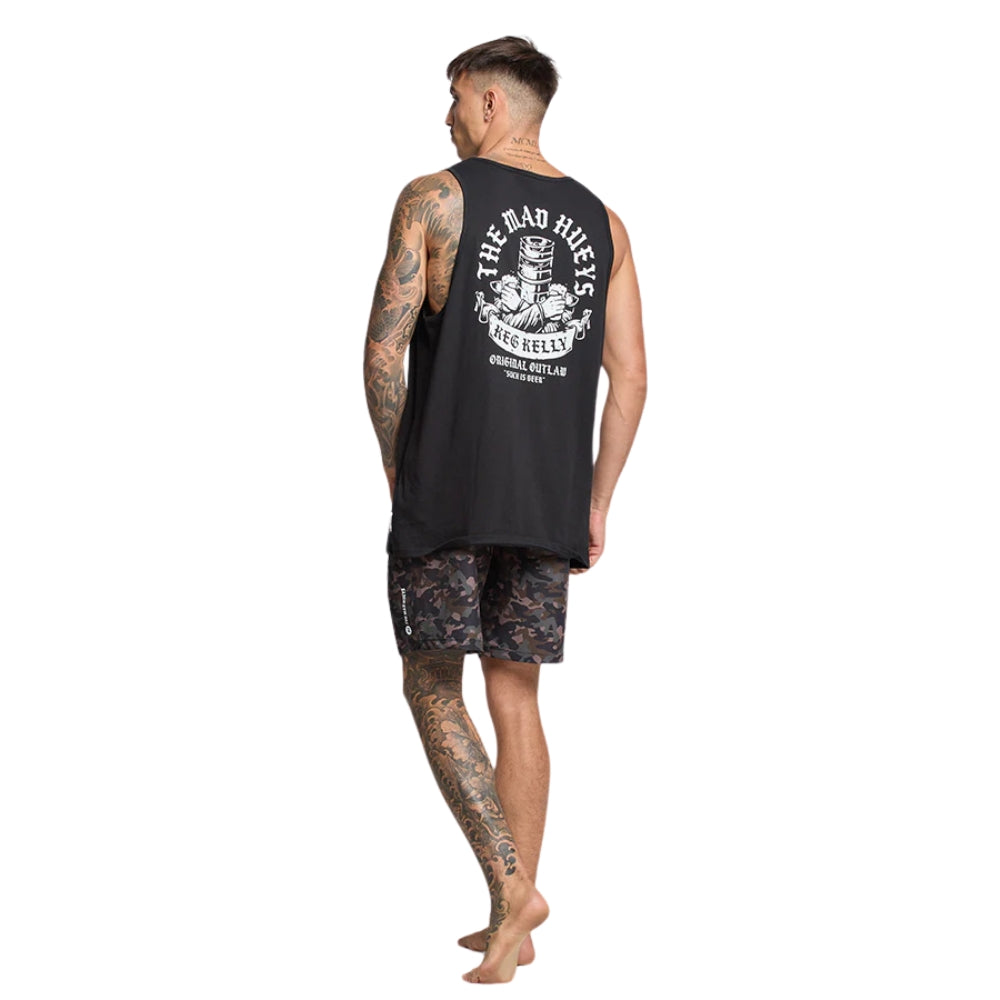 THE MAD HUEYS KEG KELLY | TANK - BLACK