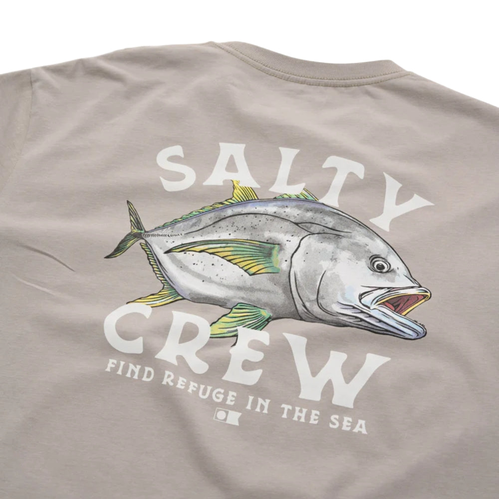 Salty Crew Ulua Classic SS Tee Stone Grey