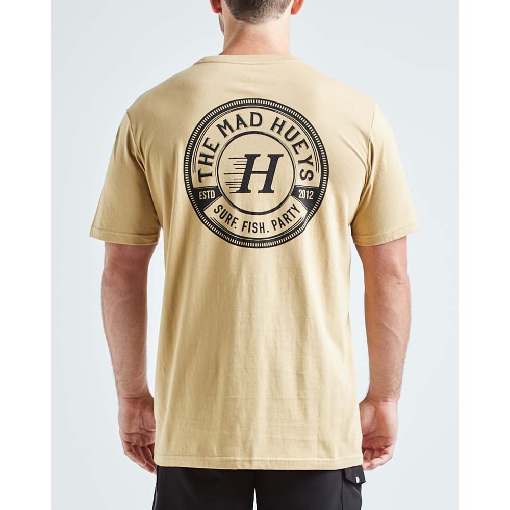 SURF FISH PARTY SS TEE - TAN