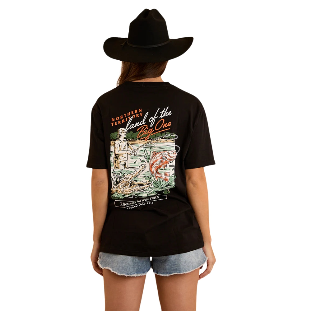 Ringers Western Up North Unisex T-Shirt - Black