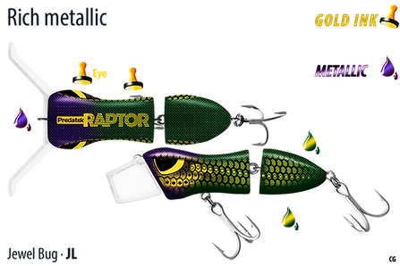 Predatek 100mm Raptor CB Surface Lure