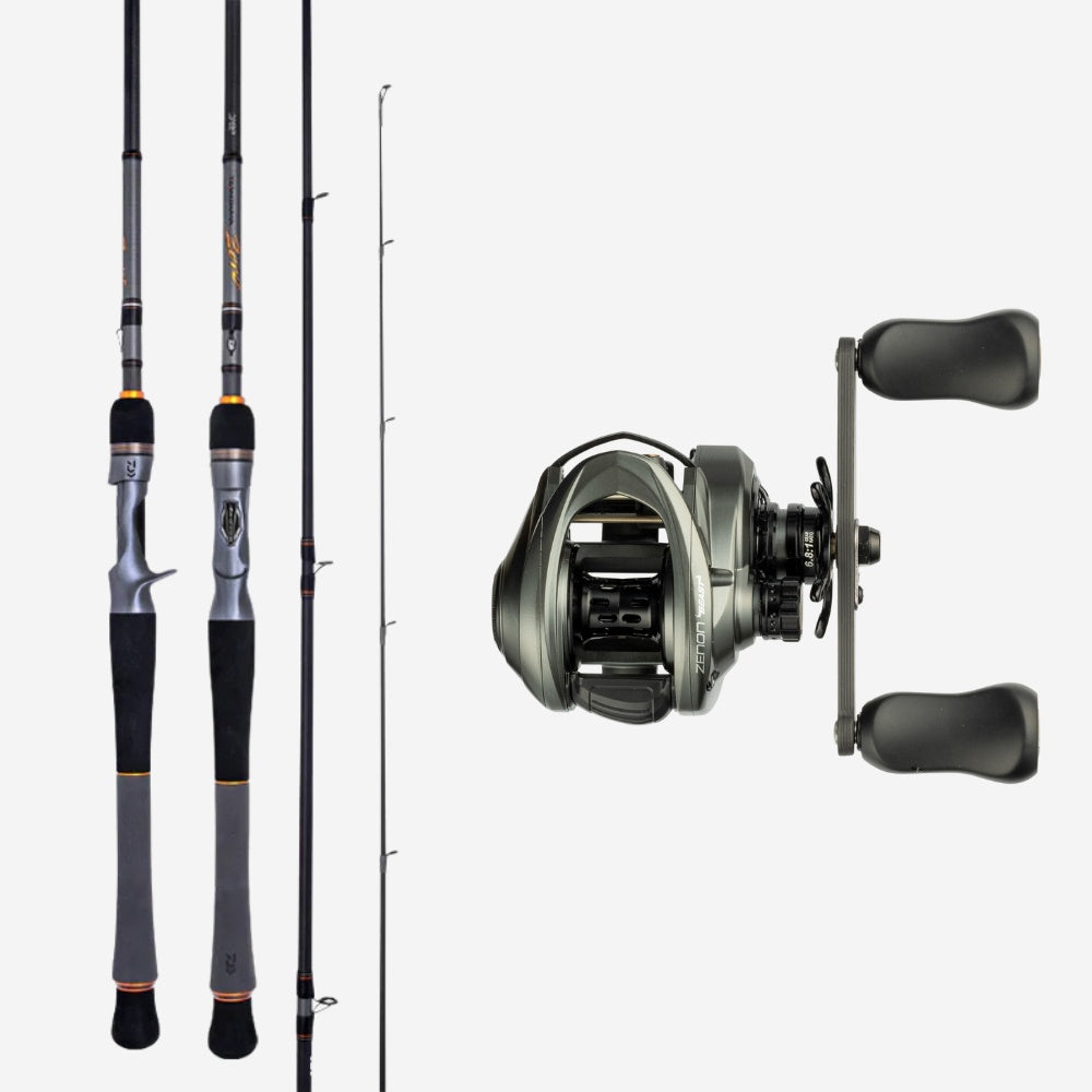 Abu Garcia Zenon Beast 6 / Daiwa TD Zero 682MMH 4-9kg Baitcast Combo