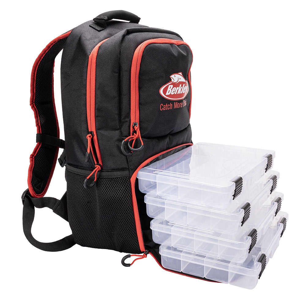 BERKLEY BACKPACK WITH 4 TACKLE TRAYS 1590159
