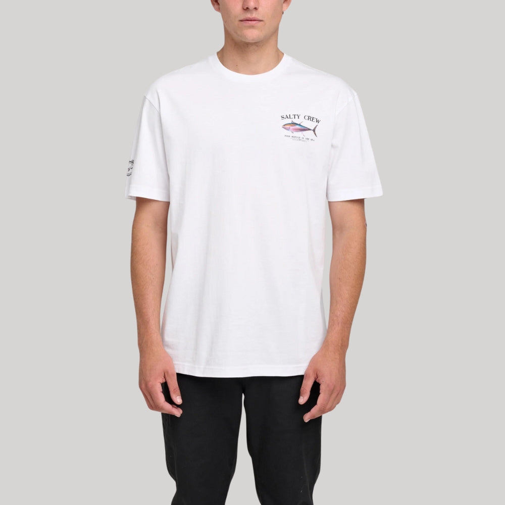 Salty Crew Big Blue Premium SS Tee Shirt White