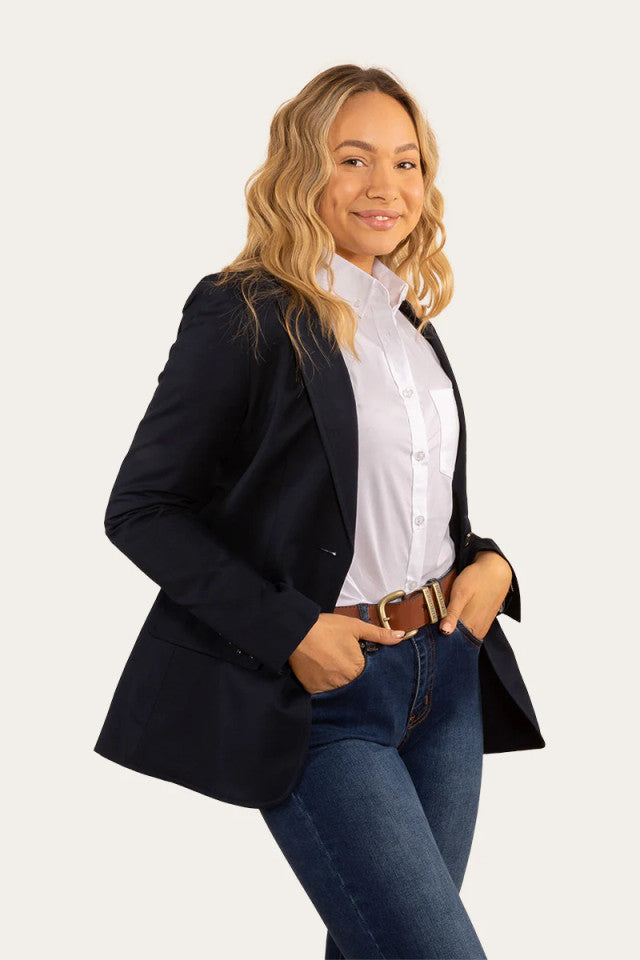 Ringers Western Amelia Womens Blazer - Dark Navy