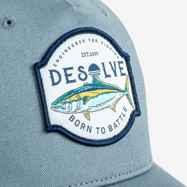 DESOLVE Born to Battle Cap Kingfish Bluestone
