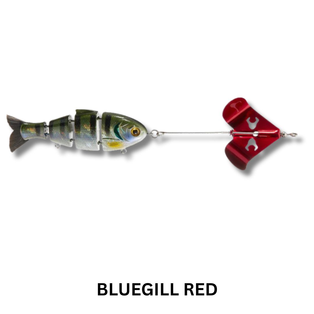 Bucca Buzzing Baby Bull Shad 3.75" Lure