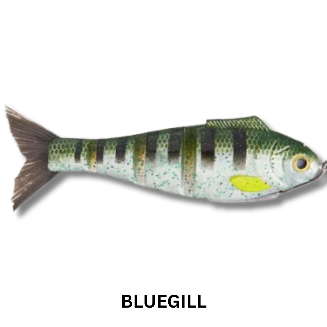 Bucca Weedless Baby Bull Shad 4.5" Lure