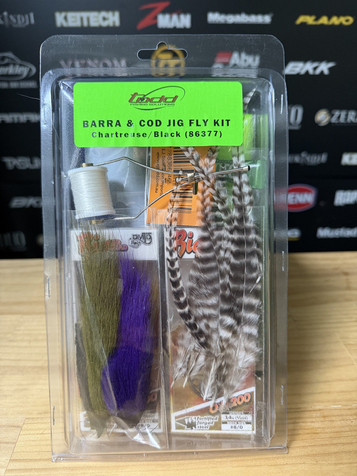 EJ Todd Barra & Cod Jig Fly Kit