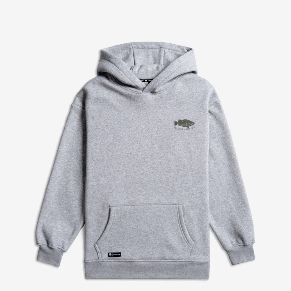Desolve Cod Hoodie Grey Marle