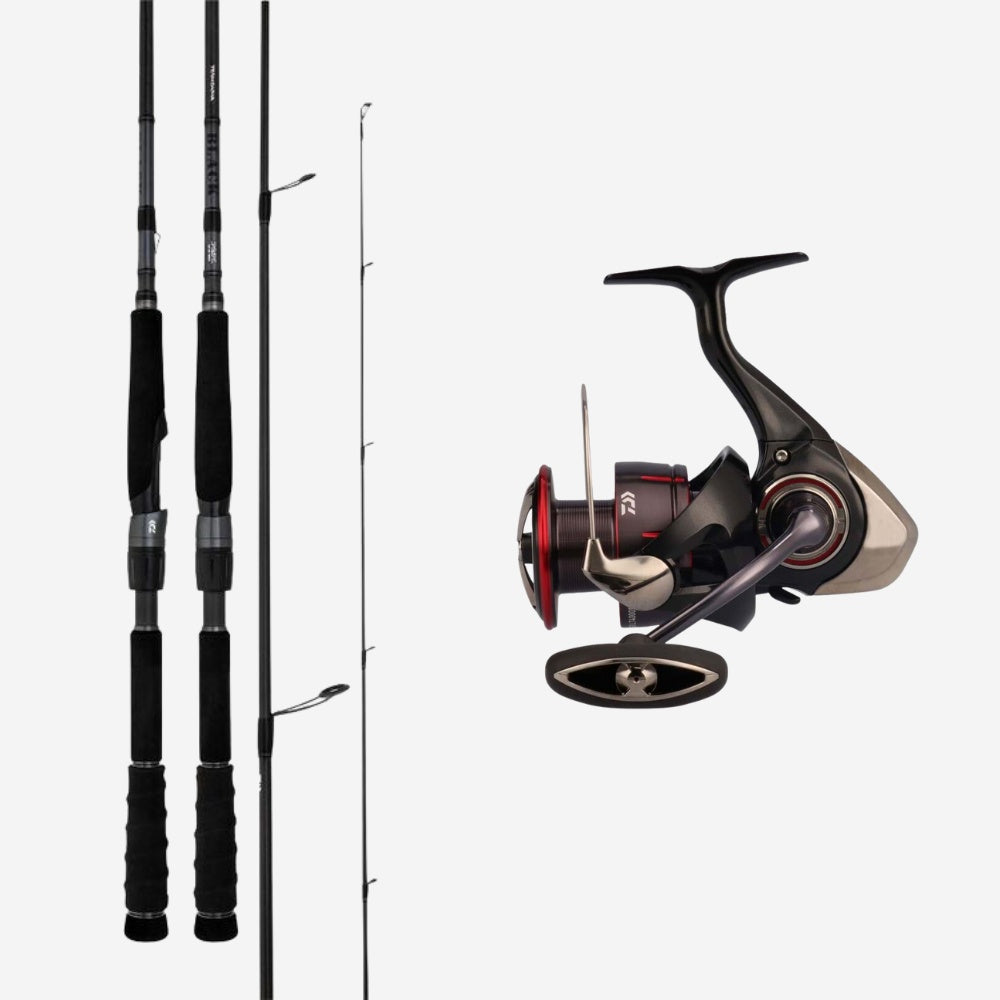 Daiwa 25 Fuego LT 6000D / Daiwa TD Black 802MHFS 6-12kg Spinning Combo