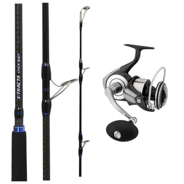 Daiwa 26 Certate 14,000-XH / Samurai X-Tracta 7'6" PE 6-8 Spinning Combo