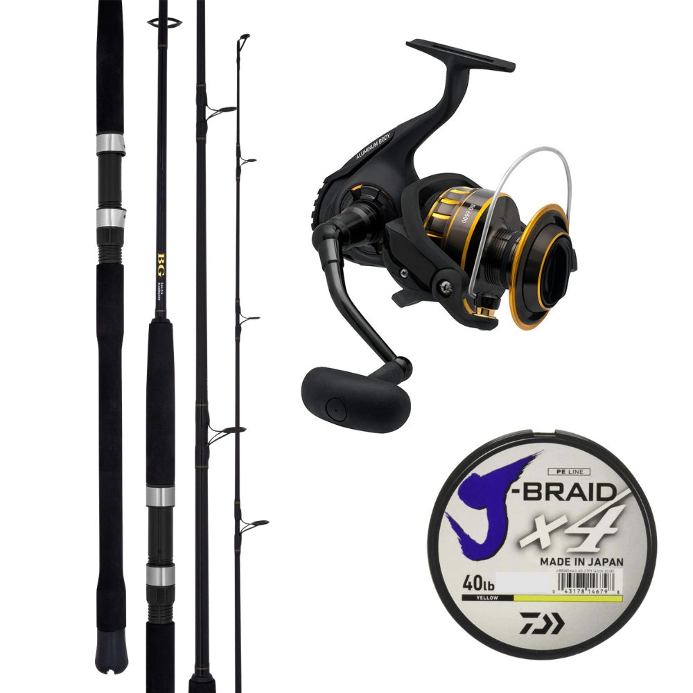 Daiwa BG 5000 / Daiwa BG Bluewater S792-3/5