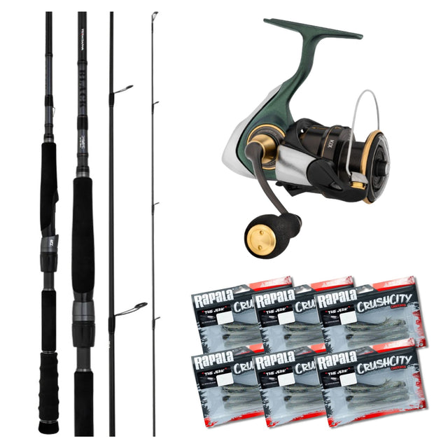 Daiwa KIX LT 5000D-C / Daiwa TD Black 762MHFS 5-10kg Spinning Combo