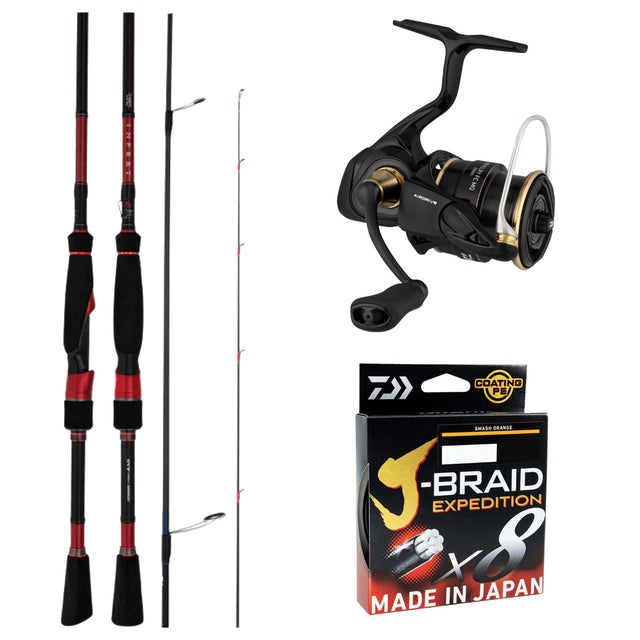 Daiwa Revlery FC MQ 2500S / Infeet EX 702LFS 1-4kg Spinning Combo