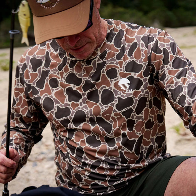 DESOLVE SolarDry Crew Fishing Shirt