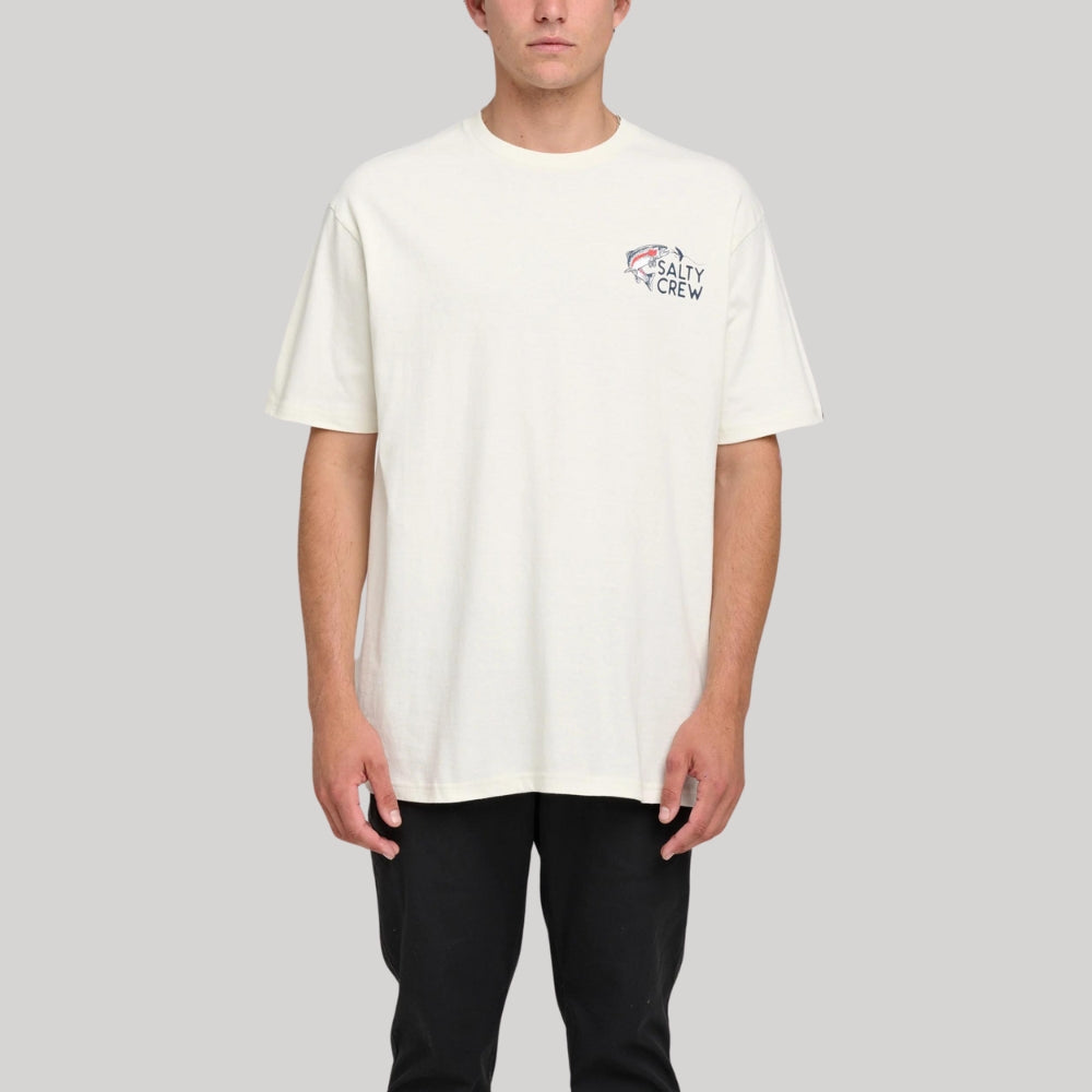 Salty Crew Fly Trap Standard SS Tee Shirt Bone