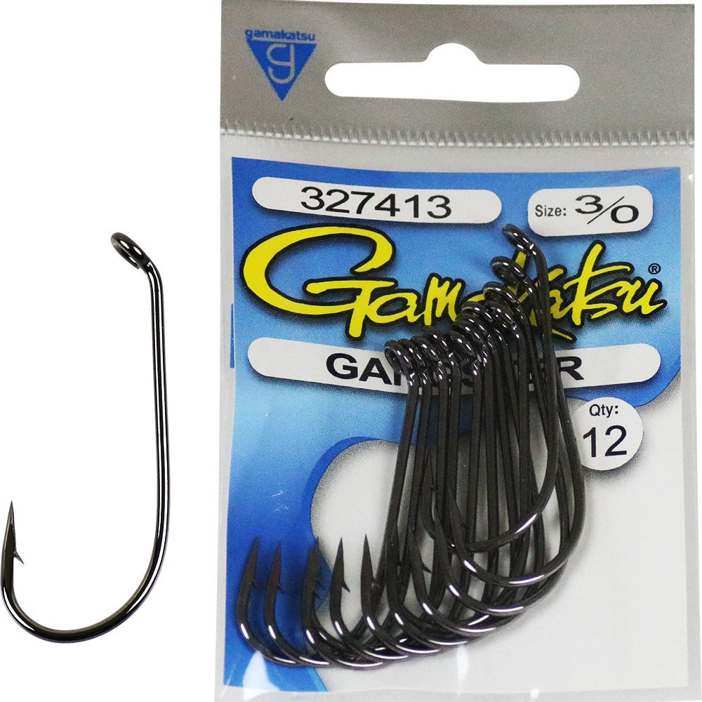 Gamakatsu Gangster Offset Eye Hook 12 Pk