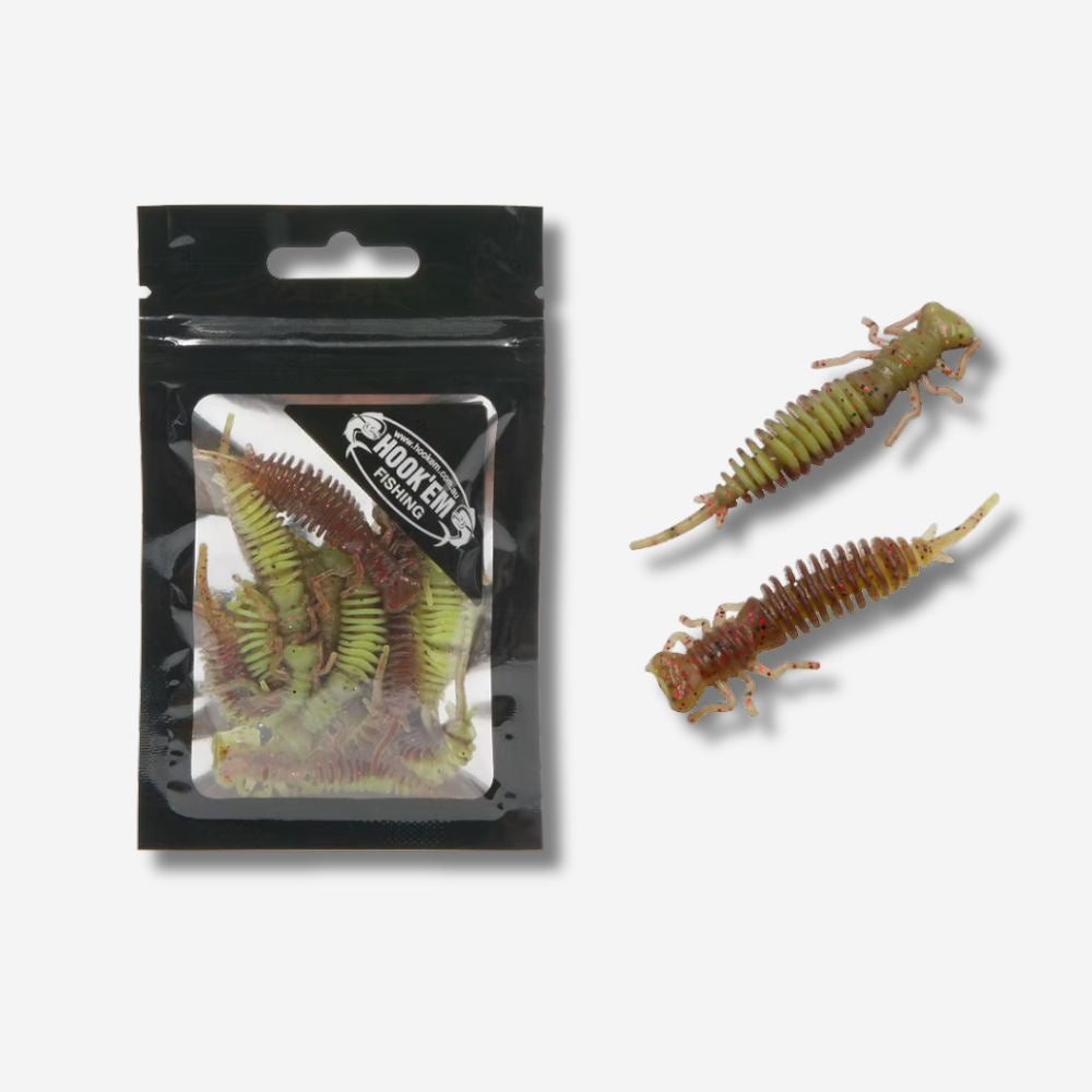 Hook'em Soft Plastic Mud Eye - Natural Look