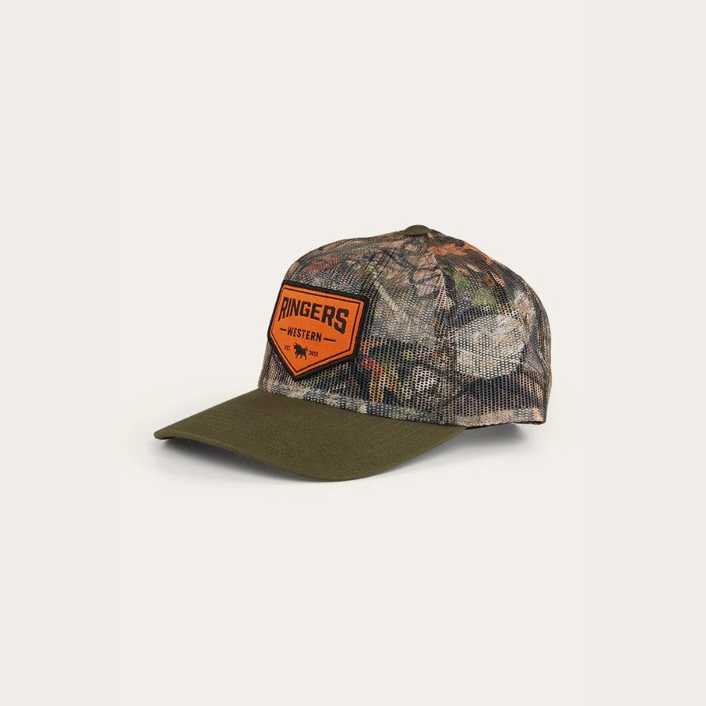Ringers Western Jett Trucker Cap - Military Green/Camo