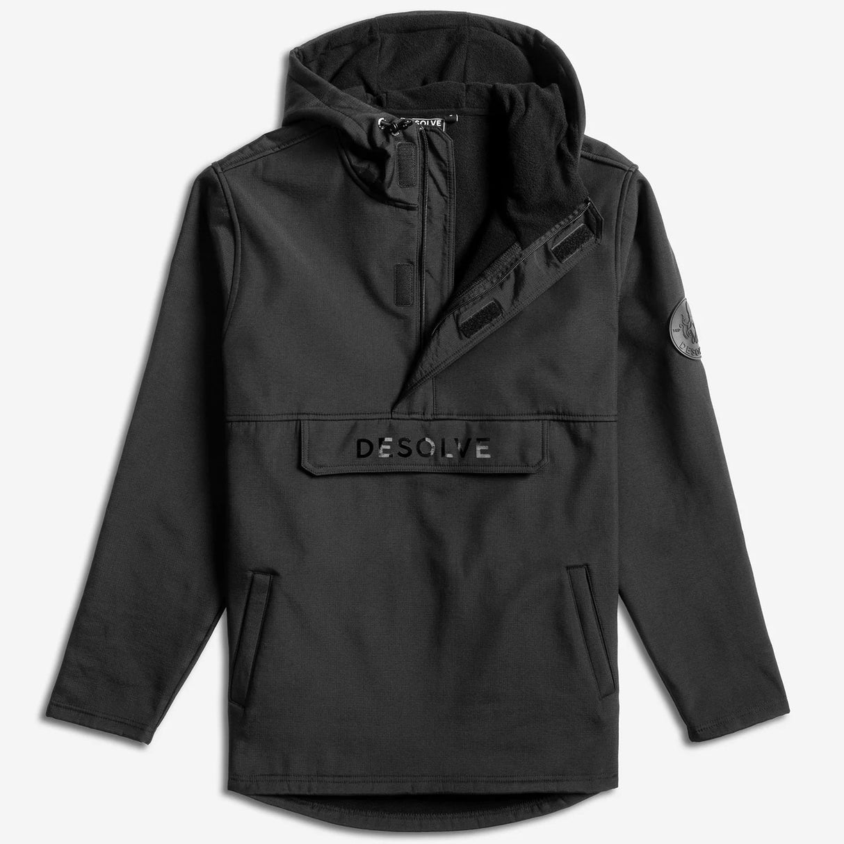 Desolve Kraken Anorak Black