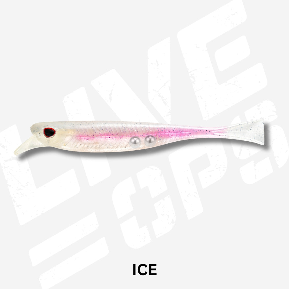 Nomad Live Ops Delta Minnow 4.5" Soft Plastic Lure