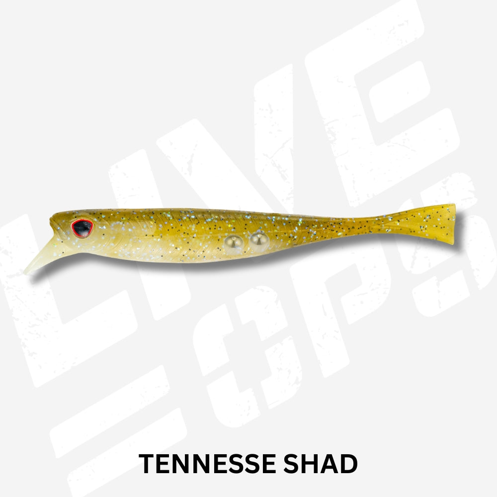 Nomad Live Ops Delta Minnow 4.5" Soft Plastic Lure