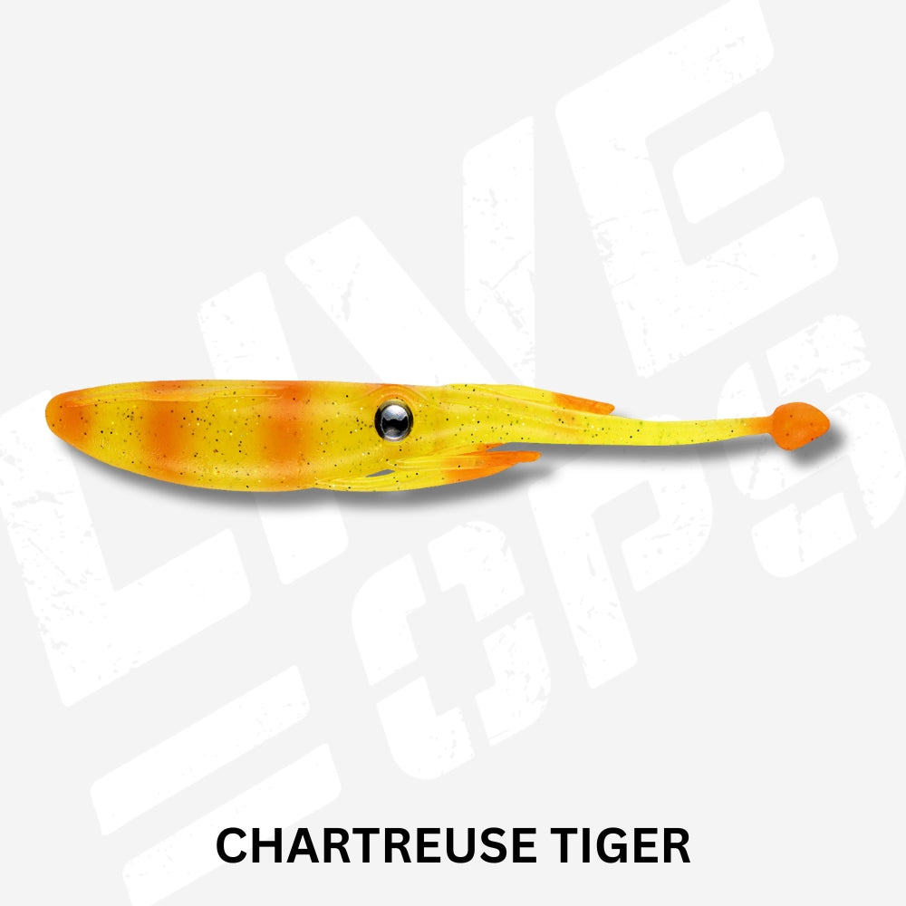 Nomad Live Ops Jerksquid 5" Soft Plastic Lure