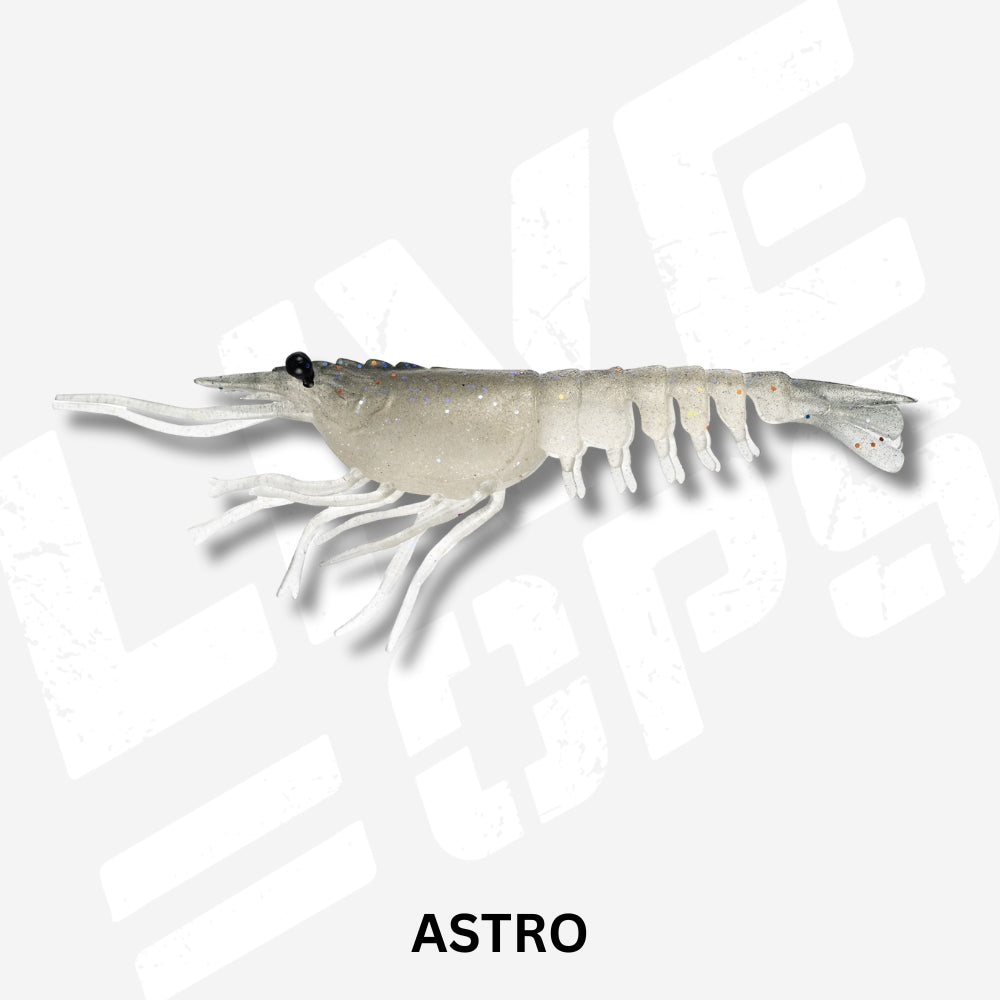 Nomad Live Ops Switcher Shrimp 5" Soft Plastic Lure