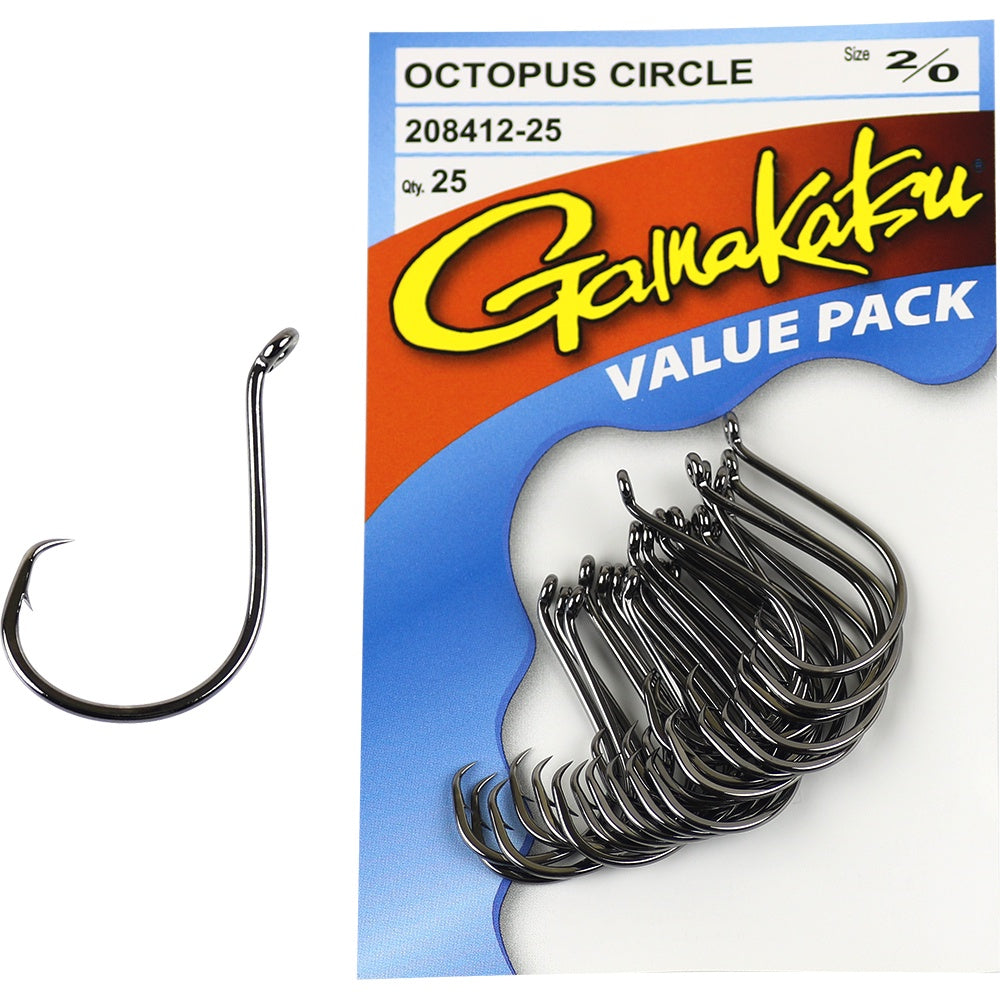 Gamakatsu Octopus Circle Hook 25 Pack