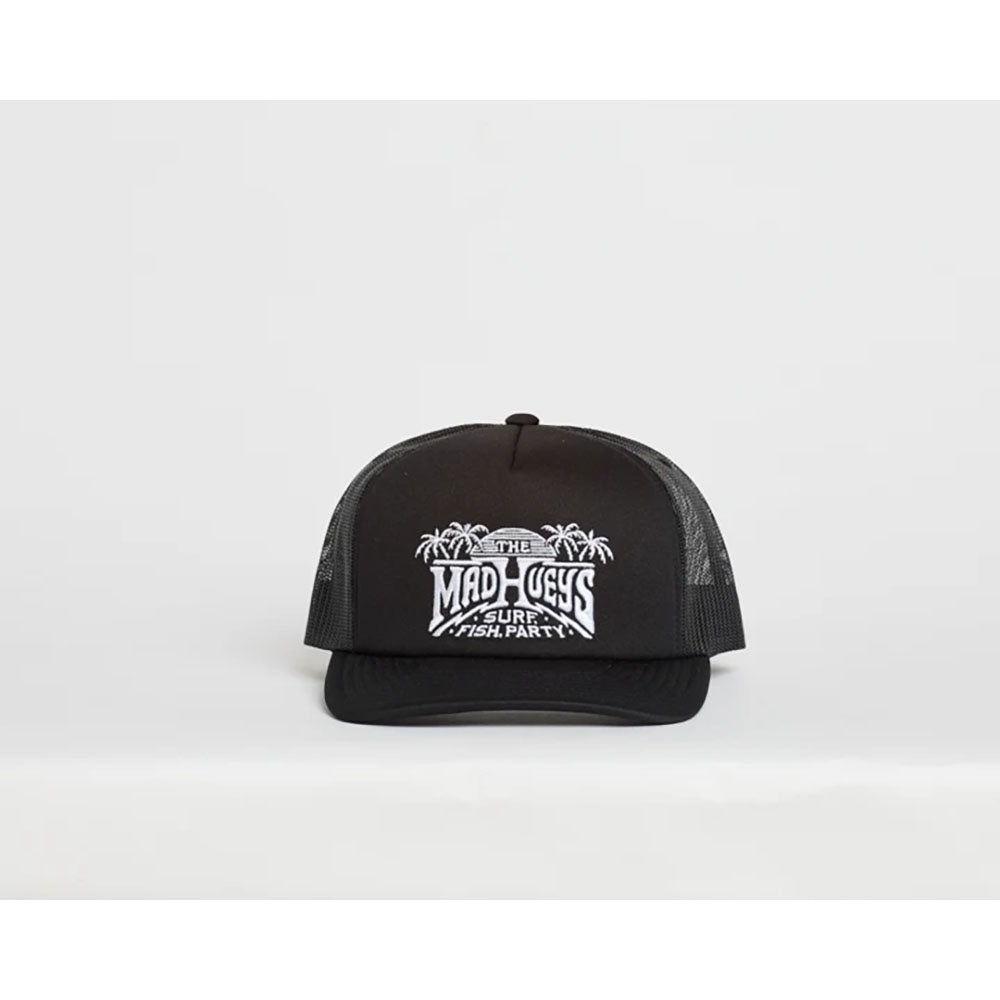 PALM PARADISE | FOAM TRUCKER - BLACK