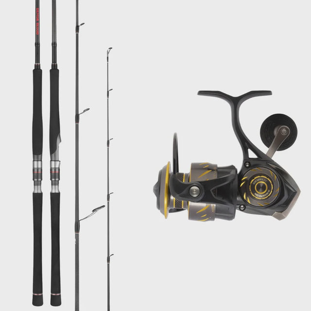 Penn Authority 5500 / Daiwa Demon Blood 6'3" PE 4-5 Spinning Combo