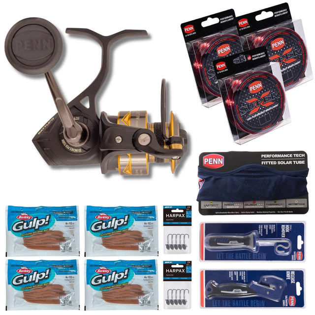 Penn Battle IV 2500 Reel Bundle