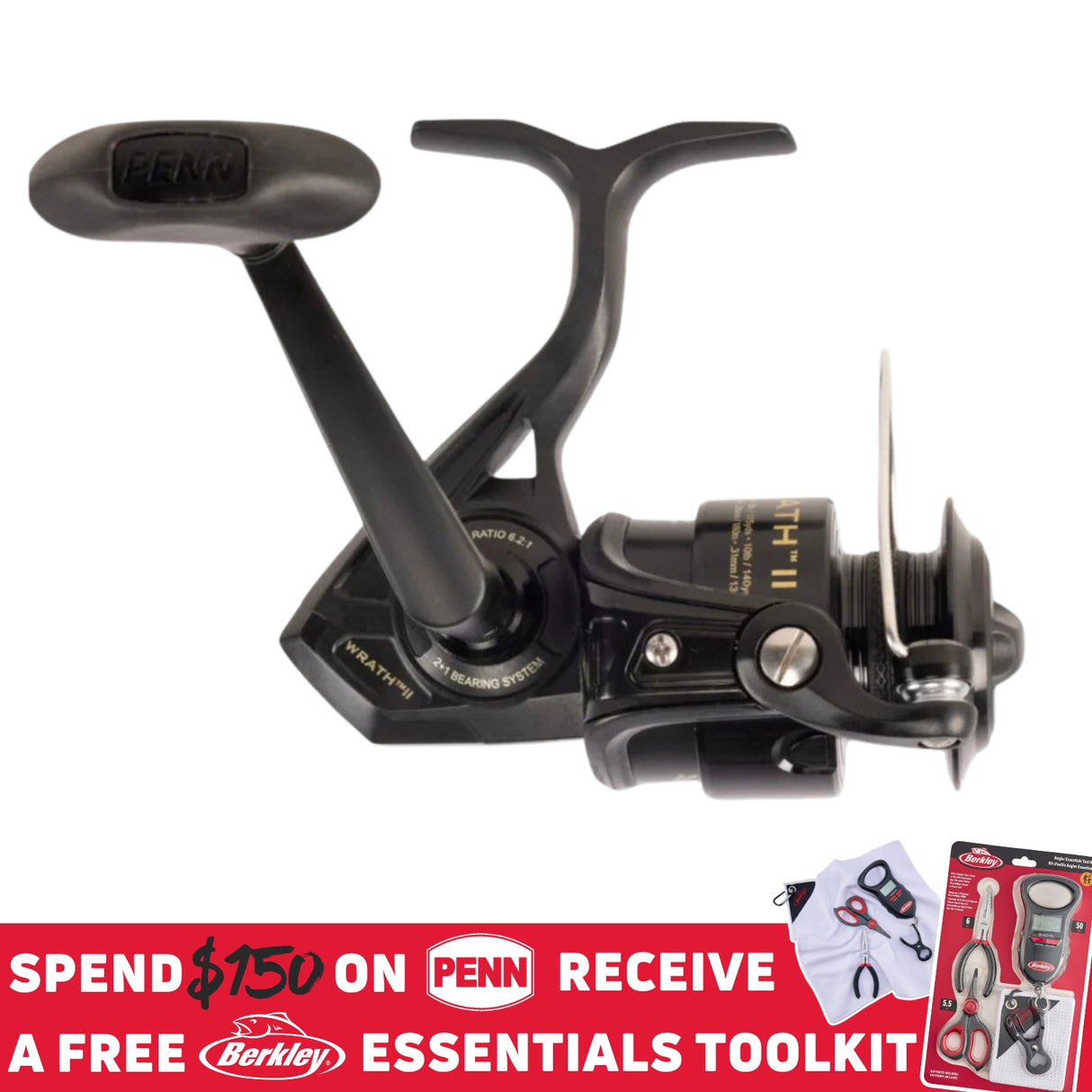 PENN Wrath II Spin Reel