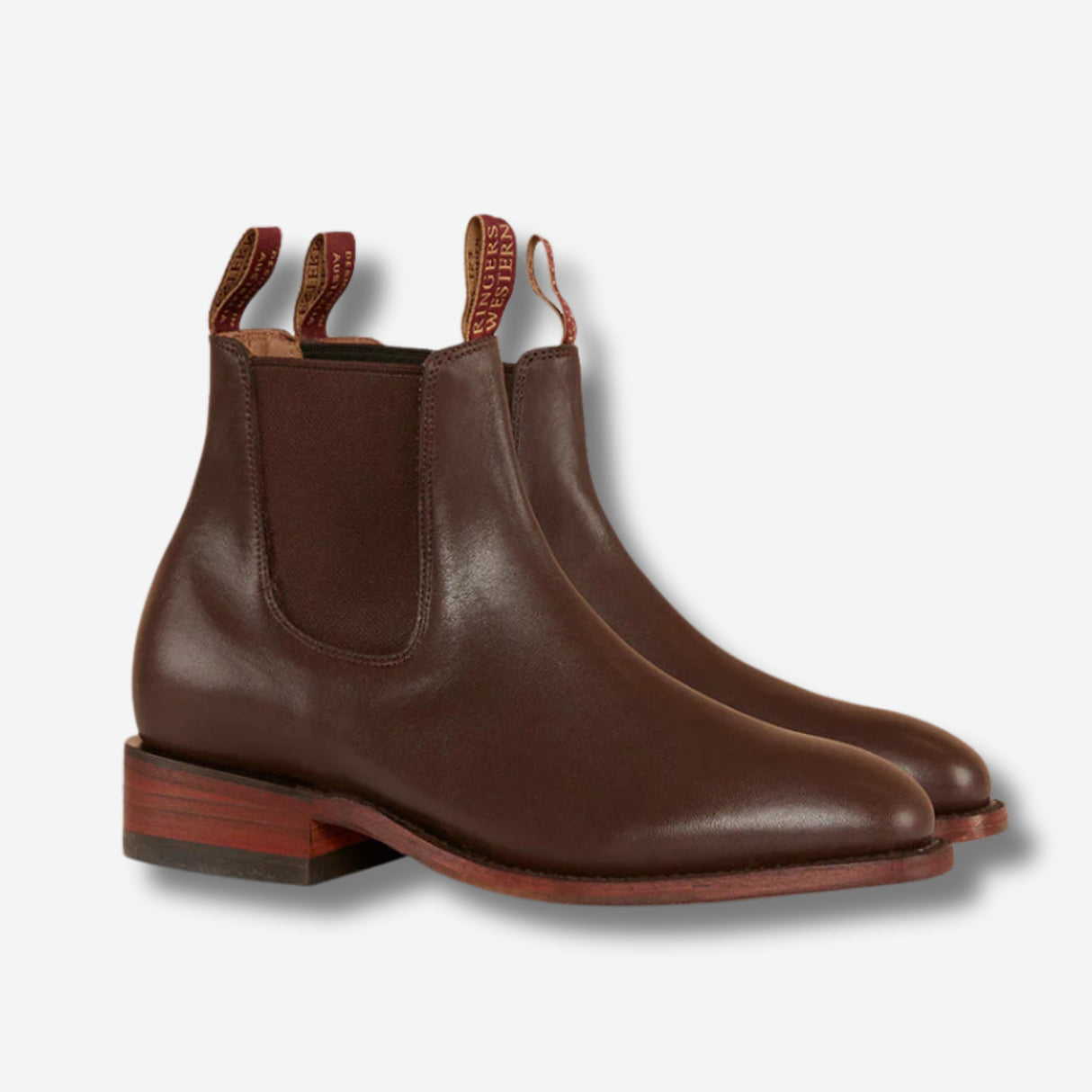 Ringers Western Kununurra Mens Boot - Chocolate