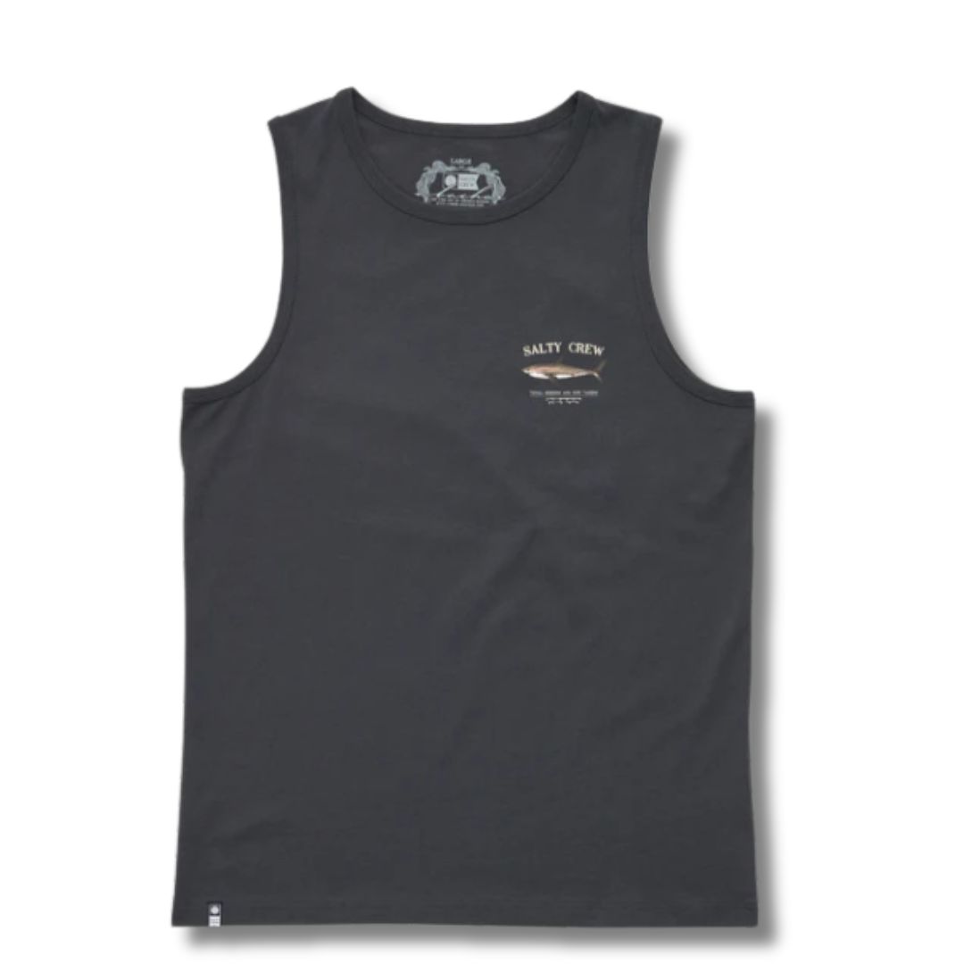 SALTY CREW Bruce Regular Tank Top Coal