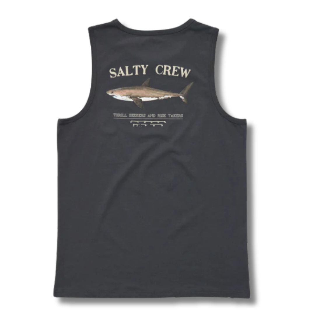 SALTY CREW Bruce Regular Tank Top Coal