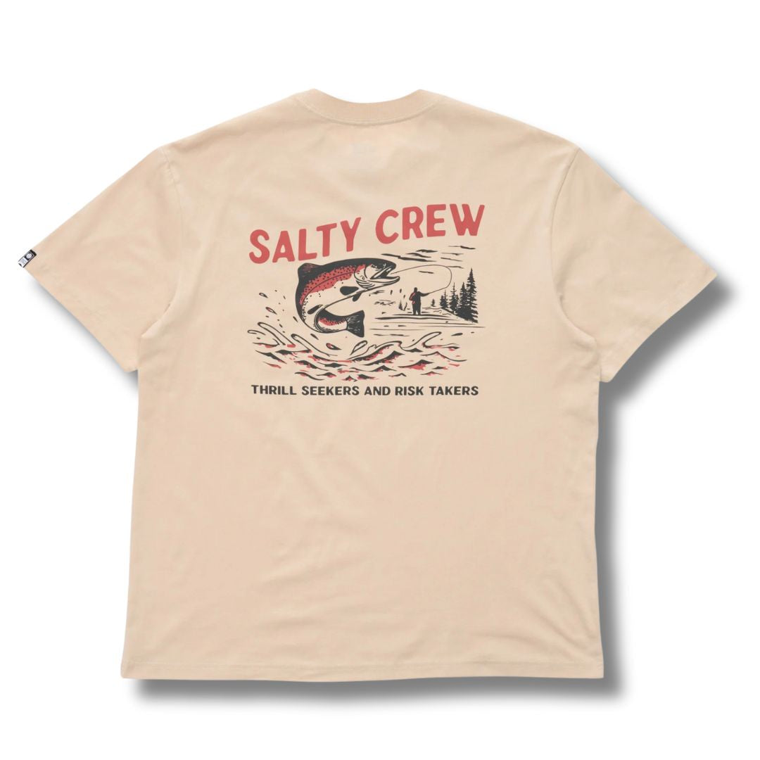 SALTY CREW Nature Classic S/S Tee Shirt Sand