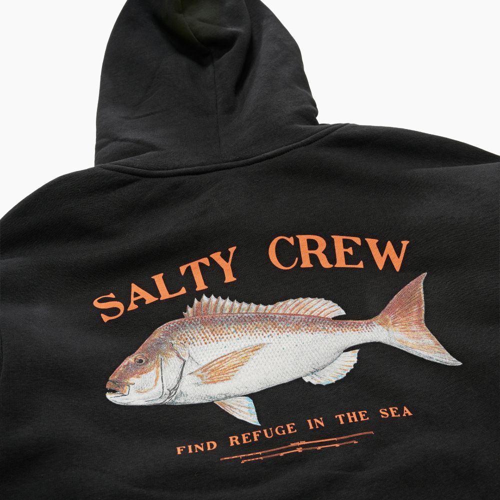 SALTY CREW Snapper Hoodie Black