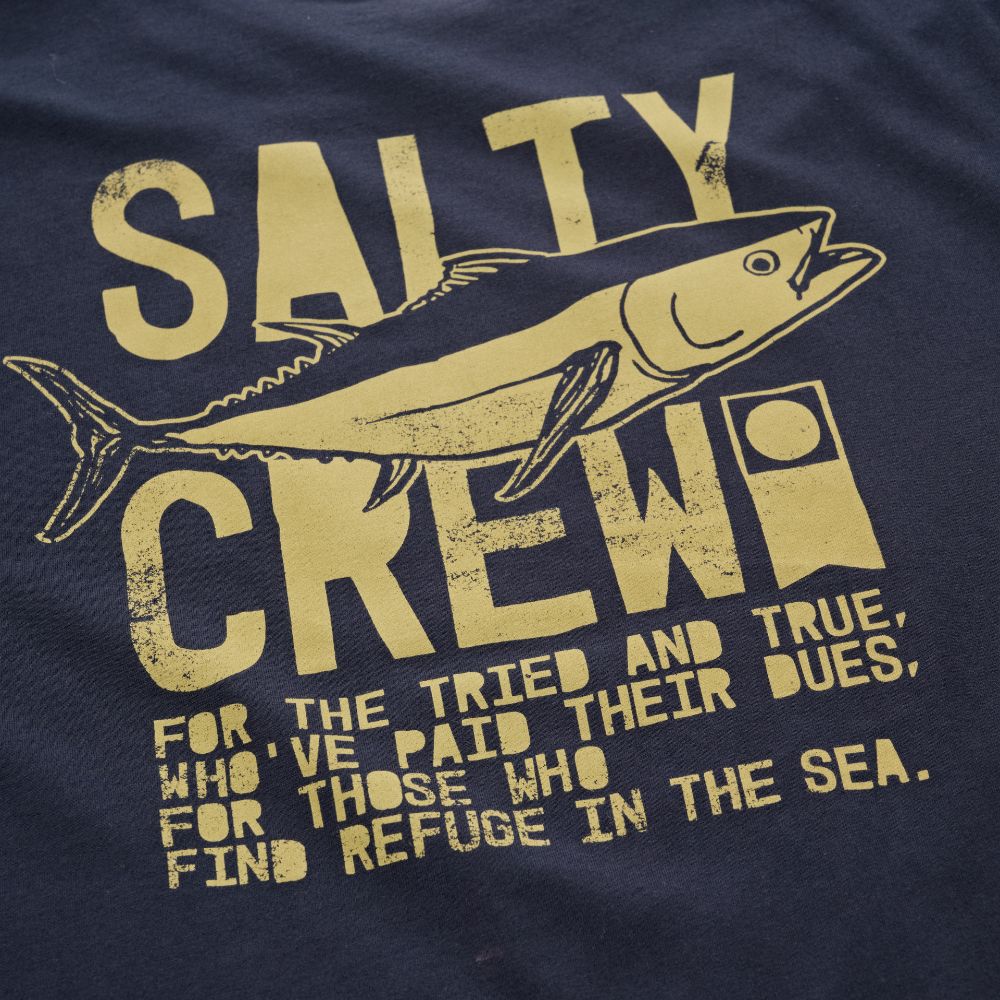 SALTY CREW Tried and True Premium SS Tee Shirt Navy
